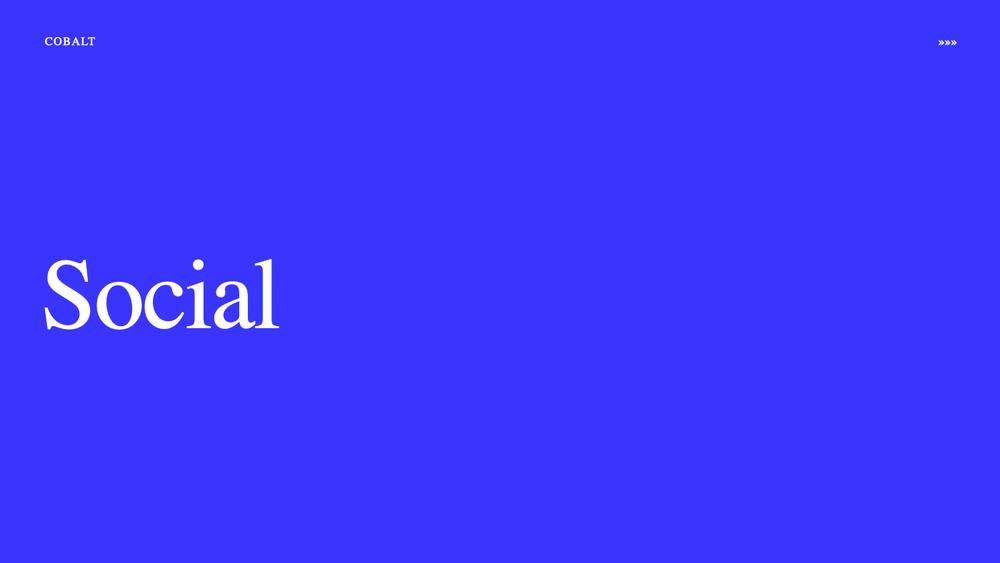Cobalt Social slide