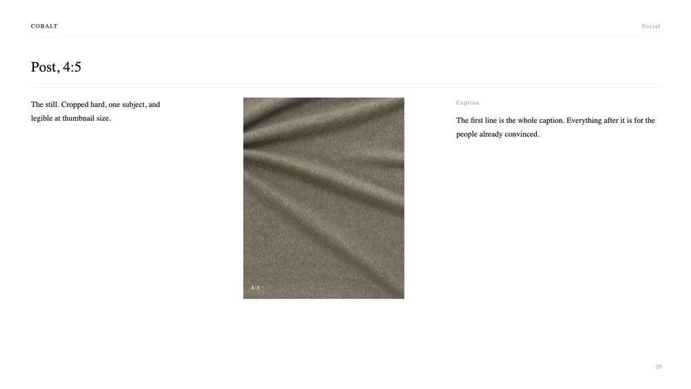 Cobalt Social slide